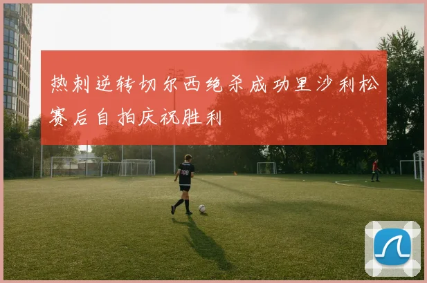 热刺逆转切尔西绝杀成功里沙利松赛后自拍庆祝胜利